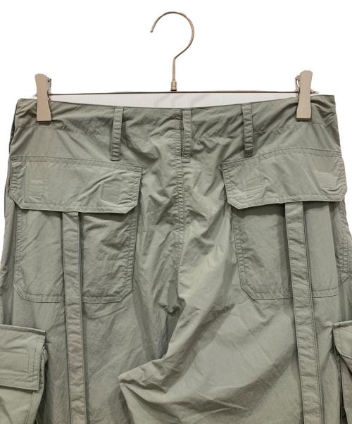 HOUSTON（ヒューストン）HOUSTON (ヒューストン) ナイロン テクノパンツ カーキ サイズ:Mの古着・服飾アイテム