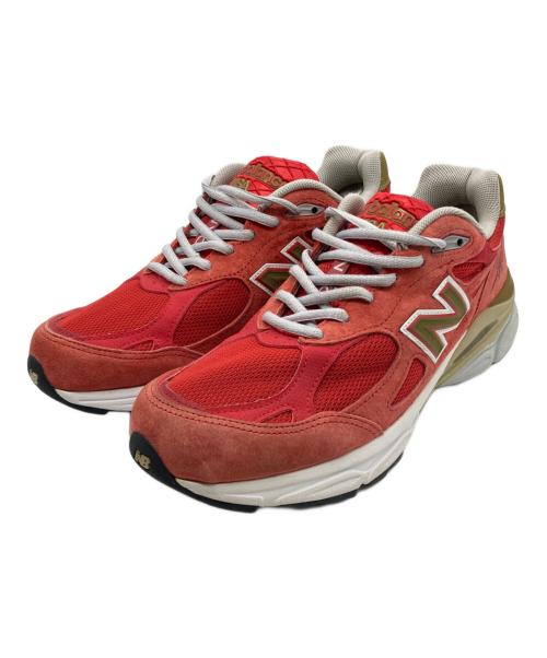 NEW BALANCE（ニューバランス）NEW BALANCE (ニューバランス) ローカットスニーカー レッド サイズ:26cmの古着・服飾アイテム