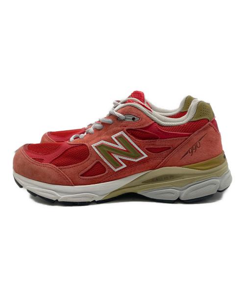 NEW BALANCE（ニューバランス）NEW BALANCE (ニューバランス) ローカットスニーカー レッド サイズ:26cmの古着・服飾アイテム