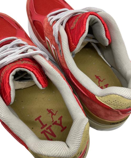 NEW BALANCE（ニューバランス）NEW BALANCE (ニューバランス) ローカットスニーカー レッド サイズ:26cmの古着・服飾アイテム