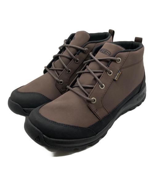 KEEN（キーン）KEEN (キーン) GLIESER CHUKKA NYLON ブラウン×ブラック サイズ:26.5cmの古着・服飾アイテム