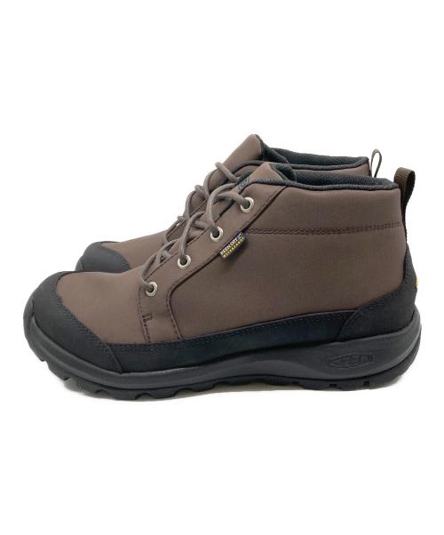 KEEN（キーン）KEEN (キーン) GLIESER CHUKKA NYLON ブラウン×ブラック サイズ:26.5cmの古着・服飾アイテム