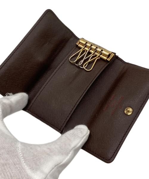 LOUIS VUITTON（ルイ ヴィトン）LOUIS VUITTON (ルイ ヴィトン) ダミエ　キーケース ミュルティクレ4 ブラウンの古着・服飾アイテム