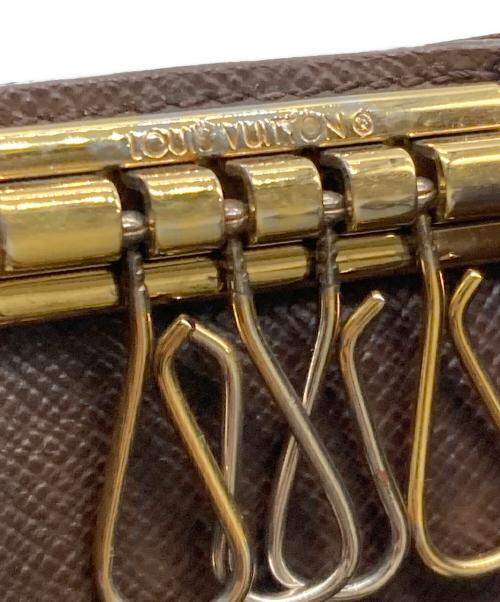 LOUIS VUITTON（ルイ ヴィトン）LOUIS VUITTON (ルイ ヴィトン) ダミエ　キーケース ミュルティクレ4 ブラウンの古着・服飾アイテム
