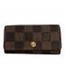 LOUIS VUITTON（ルイ ヴィトン）の古着「ダミエ　キーケース ミュルティクレ4」｜ブラウン