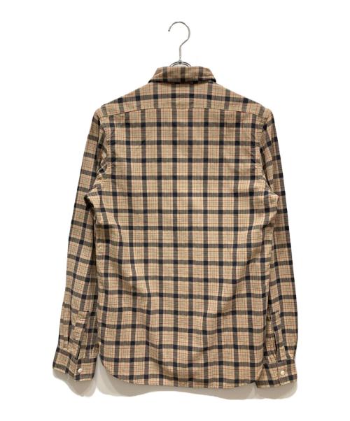RRL（ダブルアールエル）RRL (ダブルアールエル) インドコットンチェックシャツ ベージュ サイズ:Sの古着・服飾アイテム