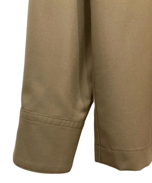 CABAN（キャバン）CABaN (キャバン) ドライウールタイプライター オーバーサイズシャツ ベージュ サイズ:Mの古着・服飾アイテム