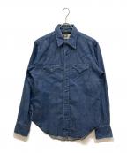 Engineered Garmentsエンジニアドガーメンツ）の古着「ウエスタンデニムシャツ」｜インディゴ