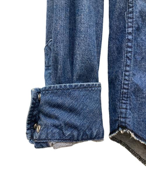 Engineered Garments（エンジニアドガーメンツ）Engineered Garments (エンジニアードガーメンツ) ウエスタンデニムシャツ インディゴ サイズ:Sの古着・服飾アイテム