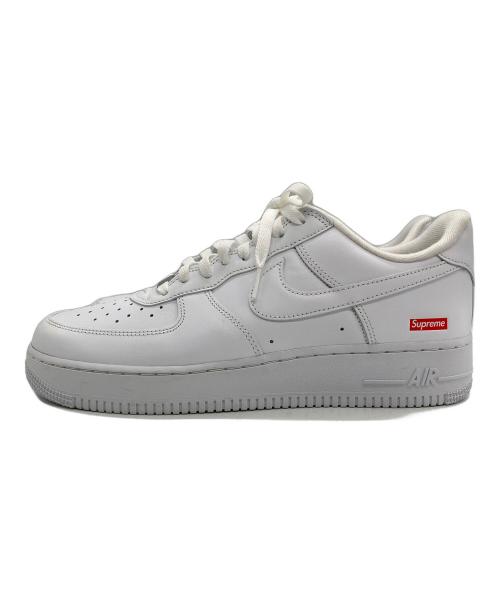 NIKE（ナイキ）NIKE (ナイキ) Supreme (シュプリーム) Nike Air Force 1 ホワイト サイズ:SIZE 28.5cmの古着・服飾アイテム