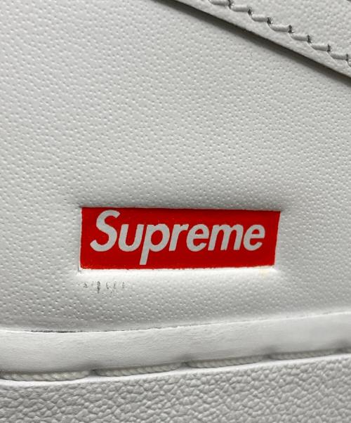 NIKE（ナイキ）NIKE (ナイキ) Supreme (シュプリーム) Nike Air Force 1 ホワイト サイズ:SIZE 28.5cmの古着・服飾アイテム