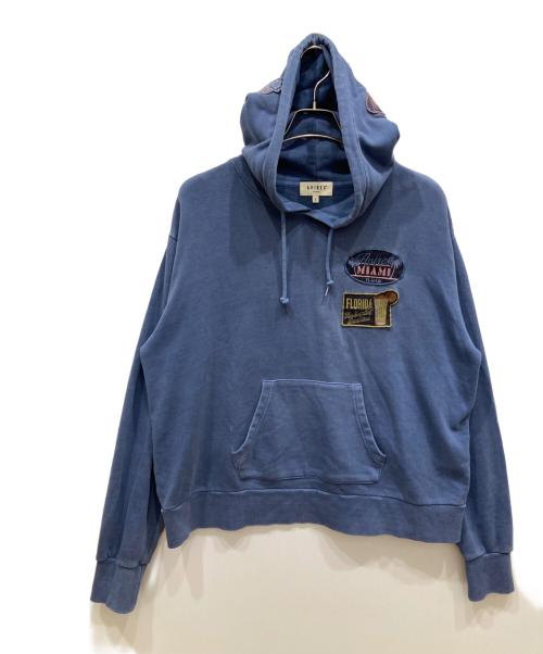 AVIREX（アヴィレックス）AVIREX (アヴィレックス) FADE WASH WAPPEN PARKA ブルー サイズ:freeの古着・服飾アイテム