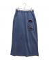 AVIREX（アヴィレックス）の古着「Fade Wash Patch Skirt」｜ブルー