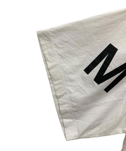 MM6 Maison Margiela（エムエムシックスメゾンマルジェラ）MM6 Maison Margiela (エムエムシックスメゾンマルジェラ) ロゴカットソー ホワイト サイズ:SIZE 36の古着・服飾アイテム