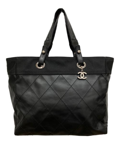 CHANEL（シャネル）CHANEL (シャネル) パリビアリッツ ブラックの古着・服飾アイテム