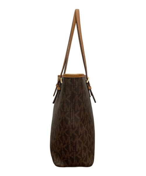 MICHAEL KORS（マイケル・コース）MICHAEL KORS (マイケルコース) トートバッグ ブラウンの古着・服飾アイテム