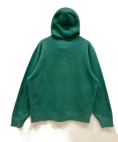 stussy（ステューシー）stussy (ステューシー) プルオーバーパーカー グリーン サイズ:Ⅼの古着・服飾アイテム