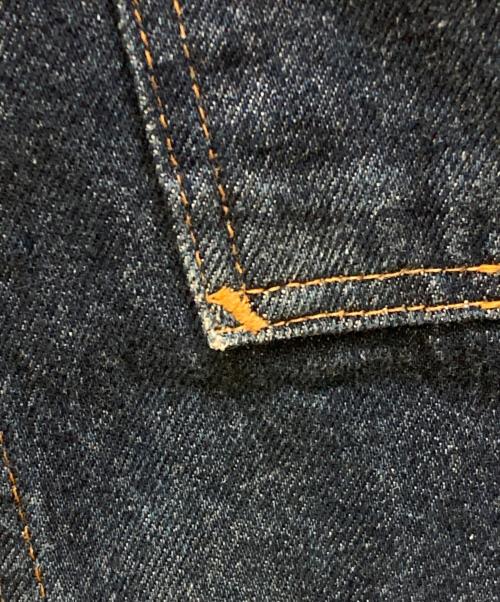 PRSN BLU（プリズンブルース）PRSN BLU (プリズンブルース) ダブルニーデニムパンツ インディゴ サイズ:86cm (W34)の古着・服飾アイテム