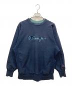 Championチャンピオン）の古着「リバースウィーブスウェット」｜ネイビー