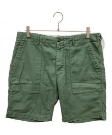 earments enbgineered（エンジニアド ガーメンツ）の古着「ファティーグショーツ」｜オリーブ