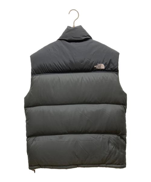 THE NORTH FACE（ザ ノース フェイス）THE NORTH FACE (ザ ノース フェイス) ダウンベスト ブラック×グレー サイズ:SIZE Mの古着・服飾アイテム