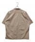 PILGRIM SURF+SUPPLY (ピルグリム サーフサプライ) 25SS Johnny Stripe Short Sleeve Shirt ベージュ サイズ:L：9000円