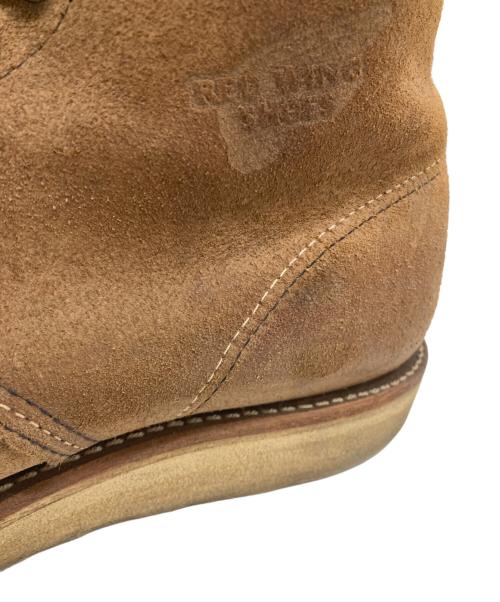 RED WING（レッドウィング）RED WING (レッドウィング) スウェードワークブーツ ブラウン サイズ:SIZE 9 1/2Dの古着・服飾アイテム
