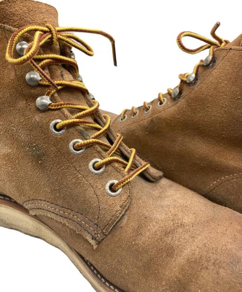 RED WING（レッドウィング）RED WING (レッドウィング) スウェードワークブーツ ブラウン サイズ:SIZE 9 1/2Dの古着・服飾アイテム