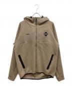 F.C.R.B.エフシーレアルブリストル）の古着「VENTILATION HOODIE」｜ベージュ