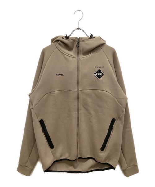 F.C.R.B.（エフシーレアルブリストル）F.C.R.B. (エフシーレアルブリストル) VENTILATION HOODIE ベージュ サイズ:SIZE XLの古着・服飾アイテム