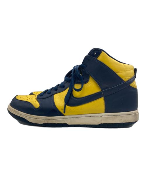 NIKE（ナイキ）NIKE (ナイキ) DUNK HIGH SP イエロー×ネイビー サイズ:SIZE 28cmの古着・服飾アイテム