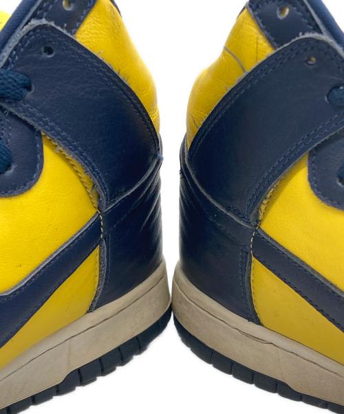 NIKE（ナイキ）NIKE (ナイキ) DUNK HIGH SP イエロー×ネイビー サイズ:SIZE 28cmの古着・服飾アイテム