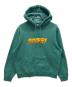 stussy（ステューシー）の古着「Fire Hoodie」｜グリーン