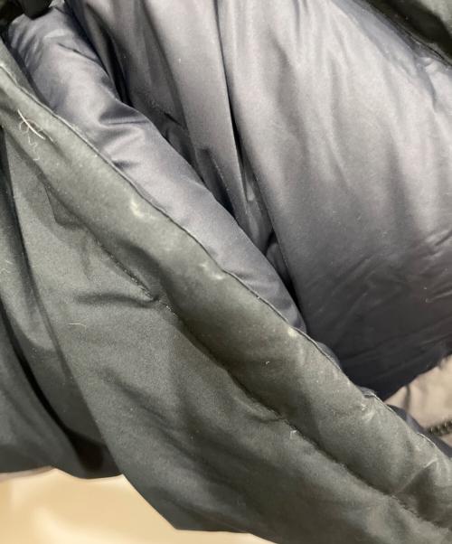 FIRST DOWN（ファーストダウン）FIRST DOWN (ファーストダウン) WRAP DOWN PARKA ブラウン×ブラック サイズ:不明の古着・服飾アイテム