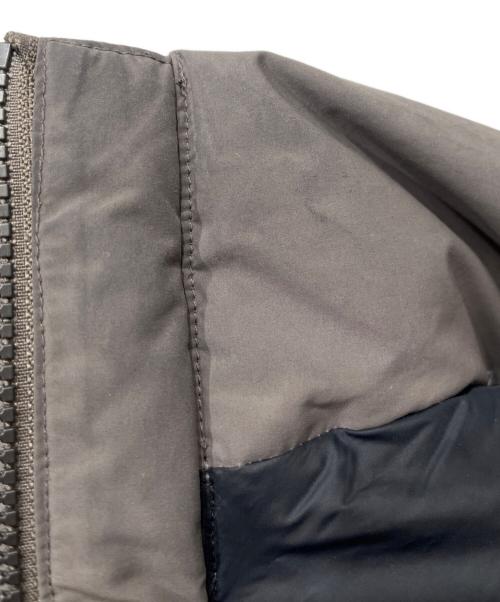 FIRST DOWN（ファーストダウン）FIRST DOWN (ファーストダウン) WRAP DOWN PARKA ブラウン×ブラック サイズ:不明の古着・服飾アイテム