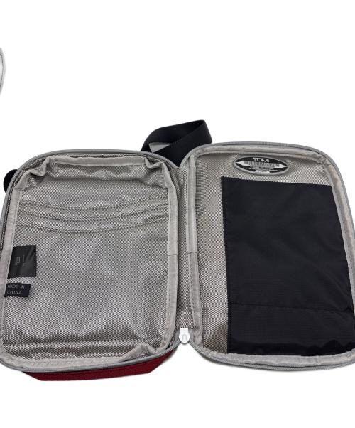 TUMI（トゥミ）TUMI (トゥミ) DUCATI (ドゥカティ) AXISマップバッグ ブラック×レッドの古着・服飾アイテム