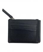 Maison Margielaメゾンマルジェラ）の古着「グレインレザーマネークリップ」｜ブラック