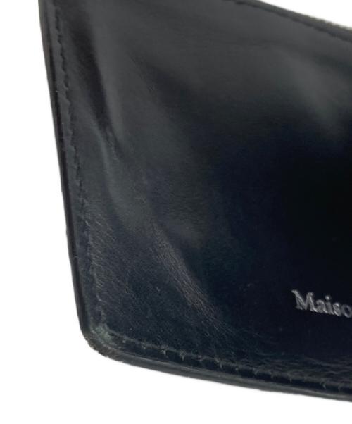 Maison Margiela（メゾンマルジェラ）Maison Margiela (メゾンマルジェラ) グレインレザーマネークリップ ブラックの古着・服飾アイテム