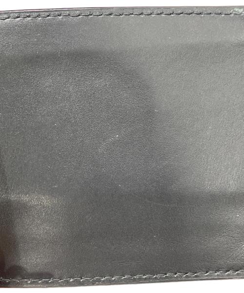 Maison Margiela（メゾンマルジェラ）Maison Margiela (メゾンマルジェラ) グレインレザーマネークリップ ブラックの古着・服飾アイテム