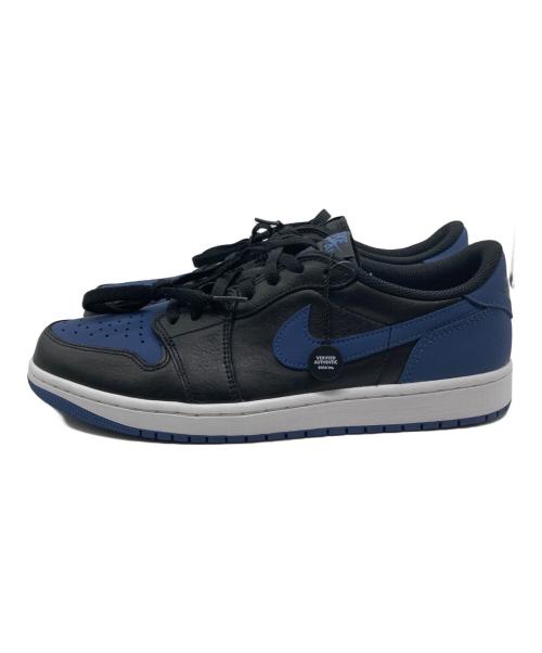 NIKE（ナイキ）NIKE (ナイキ) Air Jordan 1 Low OG ブルー×ブラック サイズ:29 未使用品の古着・服飾アイテム