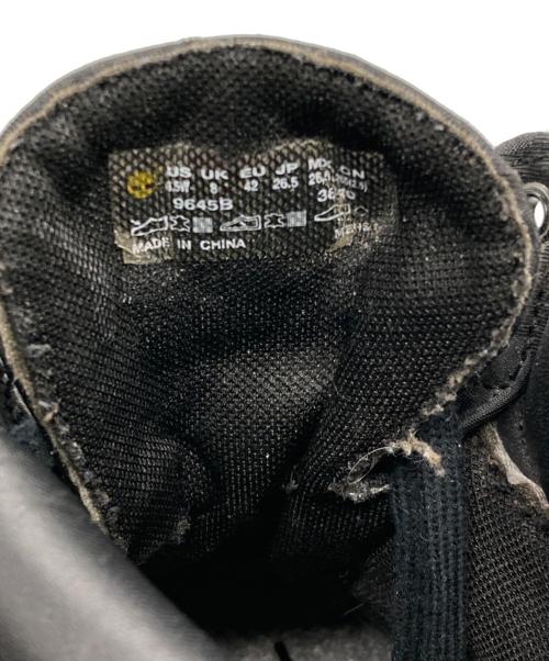 Timberland（ティンバーランド）Timberland (ティンバーランド) ファブリックブーツ ブラック サイズ:26.5の古着・服飾アイテム