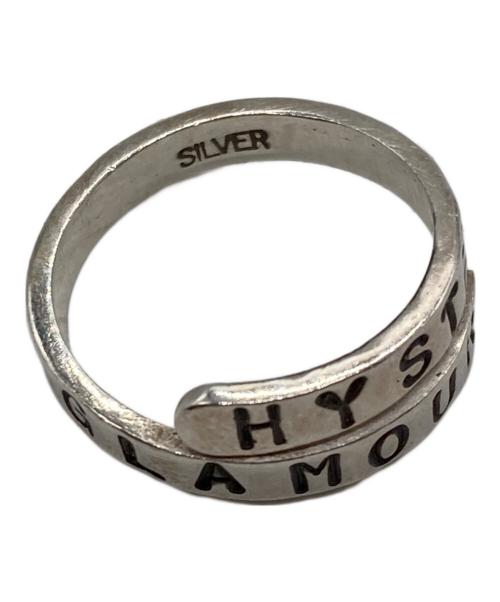 Hysteric Glamour（ヒステリックグラマー）Hysteric Glamour (ヒステリックグラマー) Akashic Tree (アカシック ツリー) スパイラルロゴリング シルバー サイズ:12号の古着・服飾アイテム