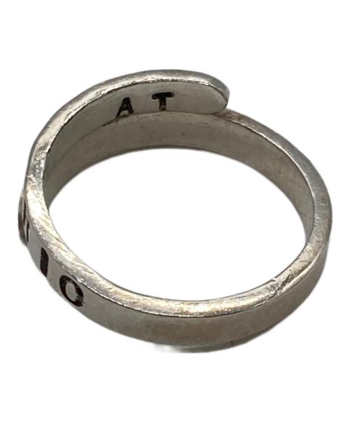 Hysteric Glamour（ヒステリックグラマー）Hysteric Glamour (ヒステリックグラマー) Akashic Tree (アカシック ツリー) スパイラルロゴリング シルバー サイズ:12号の古着・服飾アイテム