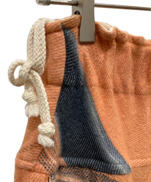 tamaki niime（タマキ ニイメ）tamaki niime (タマキ ニイメ) ウールスカート オレンジ サイズ:不明の古着・服飾アイテム