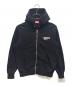 DIESEL（ディーゼル）の古着「ジップパーカー」｜ブラック