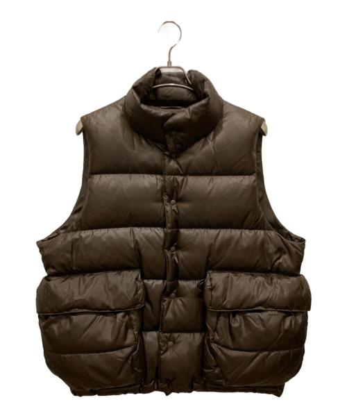 DAIWA PIER39（ダイワ ピア39）DAIWA PIER39 (ダイワ ピア39) TECH BACKPACKER DOWN VEST ダークブラウン サイズ:Ⅿの古着・服飾アイテム