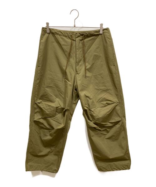 Ets MATERIAUX（マテリオ）Ets MATERIAUX (マテリオ) PARACHUTE PANTS カーキ サイズ:1の古着・服飾アイテム
