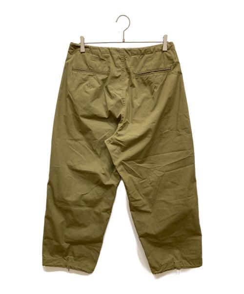 Ets MATERIAUX（マテリオ）Ets MATERIAUX (マテリオ) PARACHUTE PANTS カーキ サイズ:1の古着・服飾アイテム