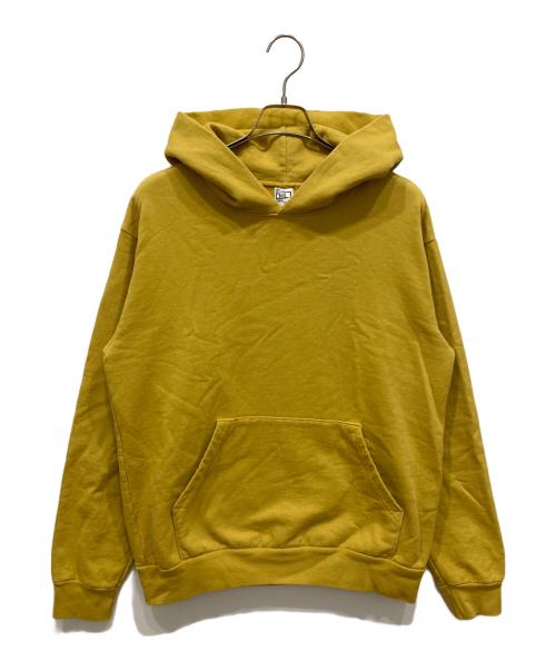 LOS ANGELES APPAREL（ロサンゼルスアパレル）LOS ANGELES APPAREL (ロサンゼルスアパレル) プルオーバーパーカー イエロー サイズ:Mの古着・服飾アイテム