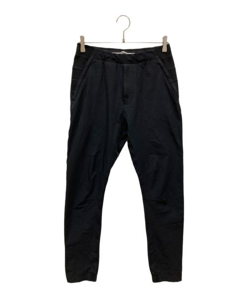 STONE ISLAND（ストーンアイランド）STONE ISLAND (ストーンアイランド) ストレッチ ツイルパンツ ブラック サイズ: 71cm (W28)の古着・服飾アイテム
